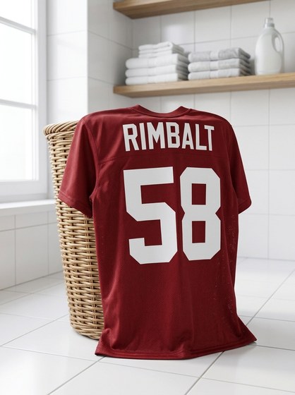 The jersey of Rimbalt; number: 58.